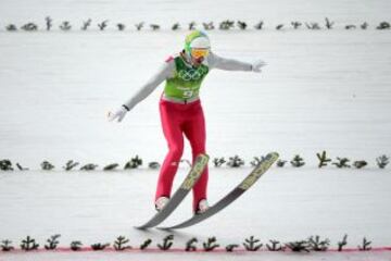 Bjoern Kircheisen durante los Juegos Olímpicos de invierno en Sochi