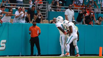The Dolphins’ pass catcher was on the wrong side of the law before Sunday’s win over the Jaguars. He’d like to put a positive spin on what happened.