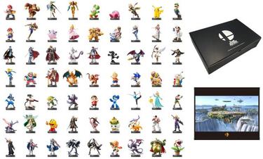 Anunciado un pack especial con los 63 amiibo de Super Smash Bros