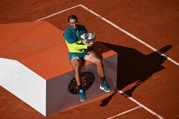 Rafa Nadal ganó su 14º Roland Garros, después de vencer a Casper Ruud por 6-3, 6-3, 6-0.