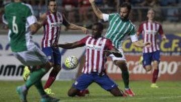 Jackson en una acción de juego ante el Betis.