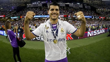 03/06/17 FINAL CHAMPIONS LEAGUE 2017
JUVENTUS DE TURIN - REAL MADRID
ALEGRIA MORATA CELEBRACION COPA TROFEO CAMPEONES