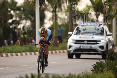 Evenepoel campeón del mundo de contrarreloj.