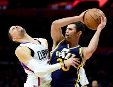 Raúl Neto y Austin Rivers.