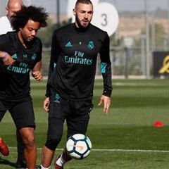 Los 'vampiros' visitan al Madrid y retrasan el entrenamiento
