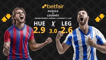 SD Huesca vs. CD Leganés: horario, dónde ver, estadísticas y pronósticos