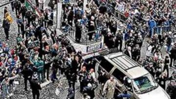 <b>LOCURA. </b>Nueva York se paralizó para celebrar el triunfo.