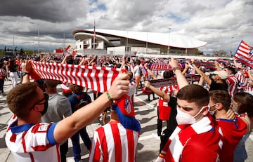 Atlético Madrid fans