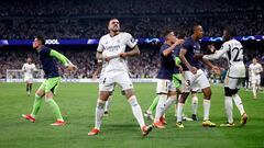 08/05/24 PARTIDO VUELTA SEMIFINALES CHAMPIONS LEAGUE 
REAL MADRID - BAYERN DE MUNICH 
ALEGRIA GOL 1-1 JOSELU 