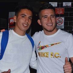 Carrasco y Abrigo llegaron a México para sumarse al Veracruz