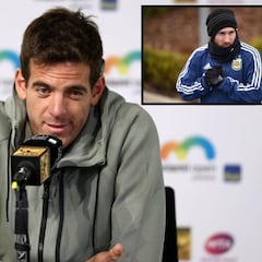 Del Potro: "Messi se merece más que nadie ganar un Mundial"