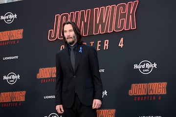 Keanu Reeves en la premiere de 'John Wick 4' en Los ?ngeles (EEUU), en 2023