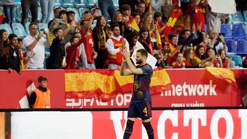 25/03/23 PARTIDO CLASIFICACION EUROCOPA 2024
SELECCION ESPAÑOLA ESPAÑA - NORUEGA
SEGUIDORES CALENTAMIENTO NACHO