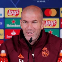 Zidane: "Hay que quitarse el sombrero con este equipo"