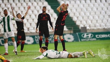 Willian Jos&eacute;, autor de los dos goles en C&oacute;rdoba.