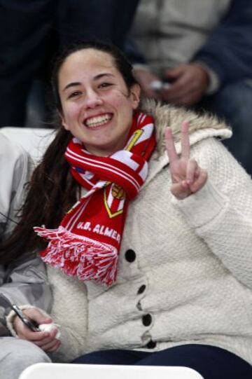 Las imágenes del Almería-Atlético