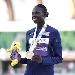 When was the last time world and Olympic 800m champion Athing Mu lost a race?