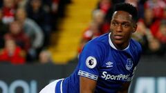 Yerry Mina, defensa central del Everton