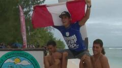 Histórico: Lucca Mesinas, en el Top Ten de la World Surf League