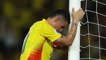 La curiosa y melancólica imagen de James Rodríguez al final del partido