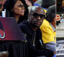 Floyd Mayweather, presente en las finales de Conferencia
