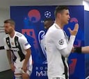 Es un competidor feroz: esto hizo Cristiano en el túnel al descanso