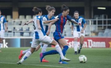 Victoria del Barcelona en el derbi contra el Espanyol