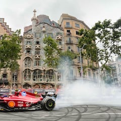 Sainz conquista Barcelona