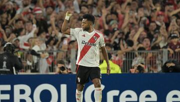 Miguel Borja habla de su renovación en River Plate