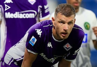 Dzeko incendia Florencia