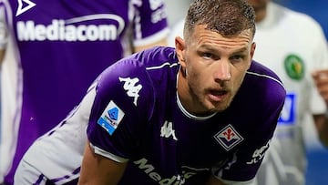 Dzeko incendia Florencia