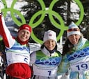 Bjoergen gana el sprint femenino y deja a Noruega a un oro de los 100