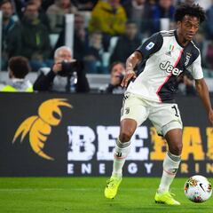 Cuadrado, presente en la remontada de Juventus