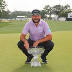 How much prize money did Stephan Jaeger win at the Texas Children’s Houston Open?