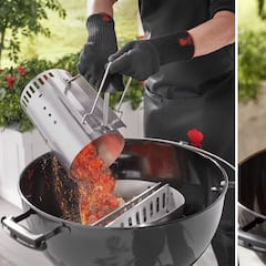 Rápida y fácil de usar: la chimenea encendedor para tus barbacoas