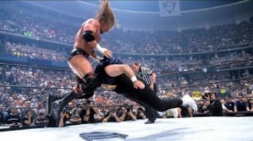 WrestleMania 16. Triple H derrotó a The Rock, Mick Foley y Big Show