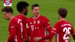 Anotó dos, pero Lewandowski hizo tres: la cara de Haaland tras la actuación del polaco