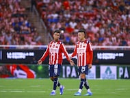 during the 15th round match between Guadalajara and Puebla as part of the Liga BBVA MX Varonil, Torneo Clausura 2026 at Akron Stadium, on April 18, 2026 in Guadalajara, Jalisco, Mexico.