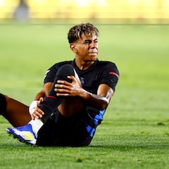 A Lamine ya le han hecho 64 faltas esta temporada