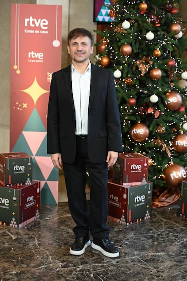 José Mota durante la presentación de la programación navideña de RTVE en el Teatro Real de Madrid.   
 
 
 