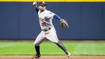José Altuve lidera el fabuloso ataque de los Houston Astros en estas Series Mundiales.