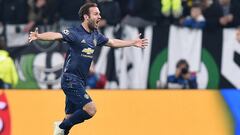 El futbolista espa&ntilde;ol del Manchester United, Juan Mata, durante un partido.