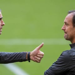 Etxebe: "Los jugadores, cuanto más arriba jueguen, mejor"