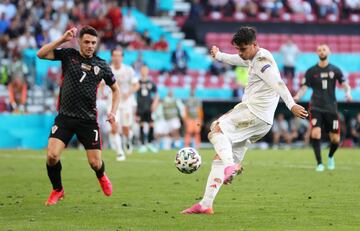 Morata, en la primera parte de la prórroga, marcó el 3-4.