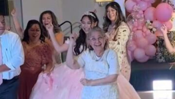 Una jubilada de 90 años se hace viral en el cumpleaños de su nieta por sus bailes y las redes estallan: “Nunca se es demasiado viejo”