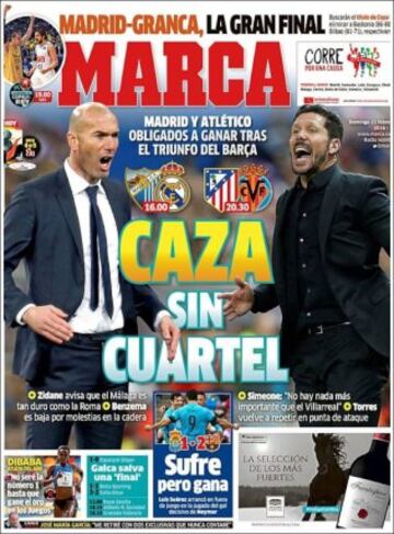 Portadas de la prensa mundial