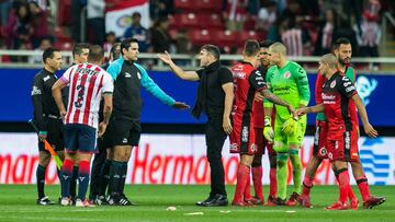 Lucero hab&iacute;a anotado el segundo gol para los fronterizos, sin embargo, el &aacute;rbitro Fernando Hern&aacute;ndez anul&oacute; el gol despu&eacute;s de varios segundos. Esto opinan los expertos.