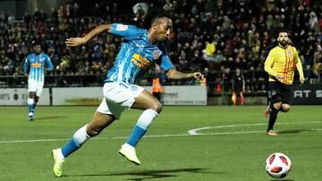 Gelson marcó ante el Sant Andreu su primer gol.