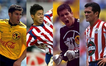 50 jugadores han vestido las playeras de los dos equipos, entre ellos resaltan: Oswaldo Sánchez, Ramón Ramírez, Javier Aguirre, Luis García, Carlos Hermosillo, Francisco Javier Rodríguez el ‘Maza’, Oribe Peralta y Horacio Casarín.