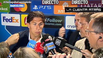 Surrealista canutazo de Giuliano Simeone sobre el posible penalti: la escena la tienen que ver